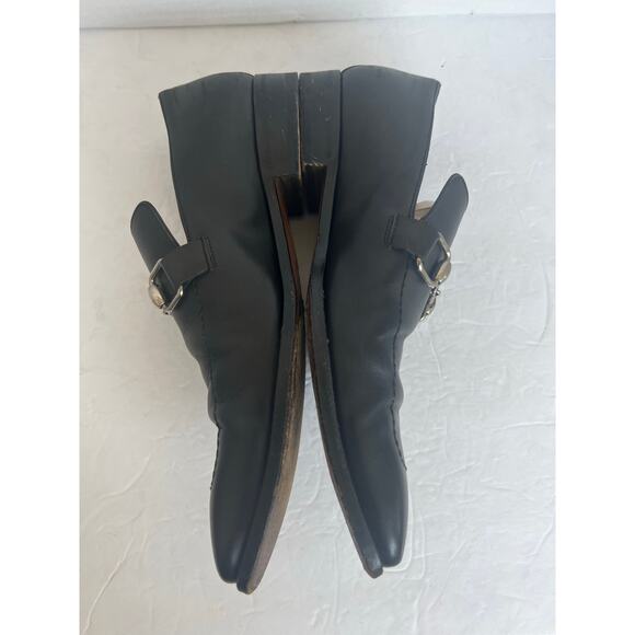 Gucci Men’s Horsebit Black Leather Slip On Loafer Dress Shoes Sz EU 41.5EJ - Picture 6 of 13